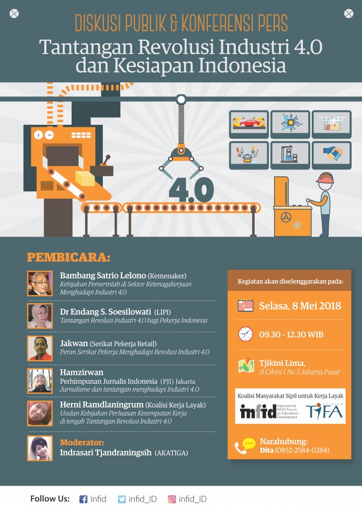 Diskusi Revolusi Industri 4.0 dan Kesiapan Indonesia