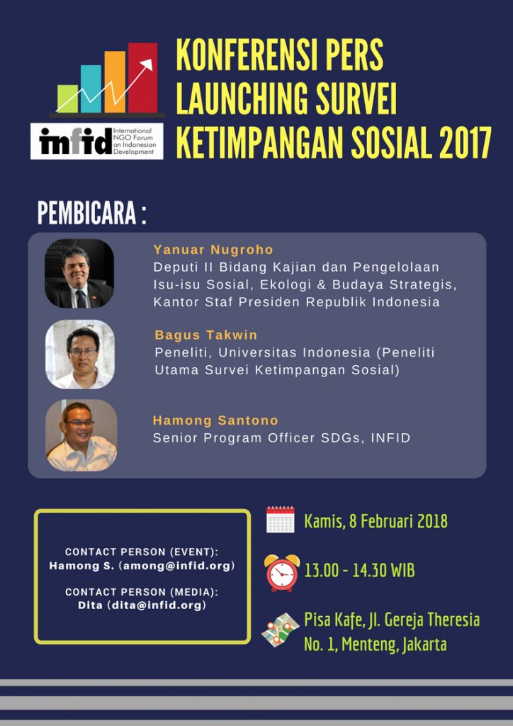 Konferensi Pers: Launching Survei Ketimpangan Sosial 2017