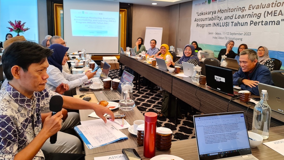 Lokakarya Satu Tahun Program Konsorsium INKLUSI