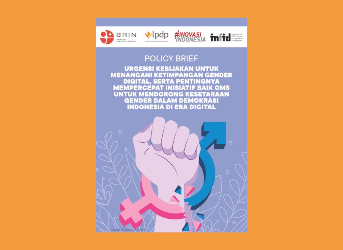 Kertas Kebijakan Urgensi Kebijakan untuk Menangani Ketimpangan Gender Digital