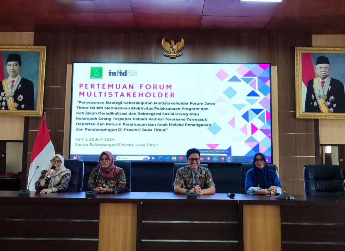 Forum Multistakeholder Jawa Timur Siap Melanjutkan Program Deradikalisasi dan Reintegrasi Sosial  